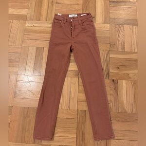 Aritzia Denim Forum Yoko High rise slim 28L